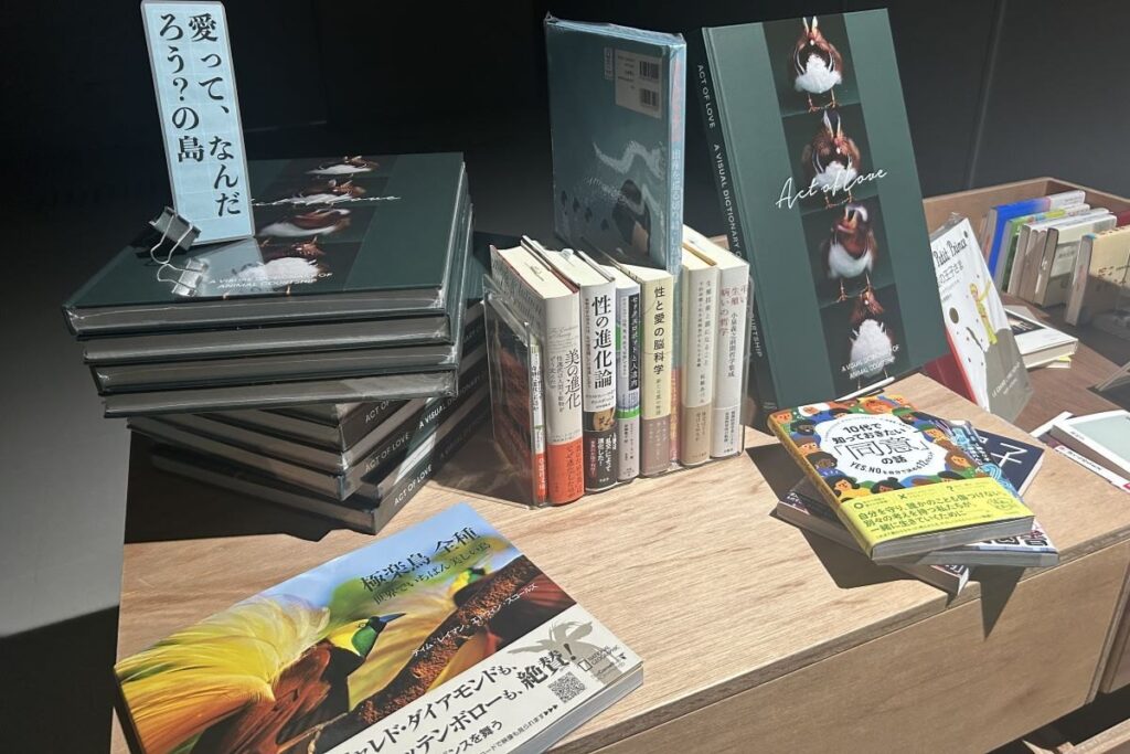 「愛って、なんだろう?」をテーマにした本を集めたコーナー